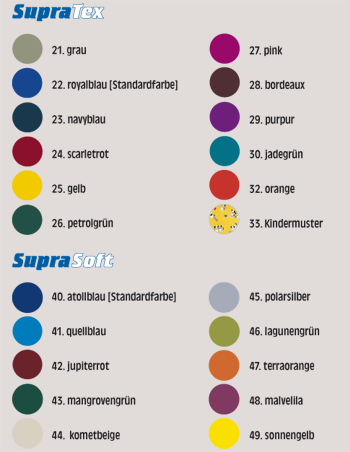 farben des materials